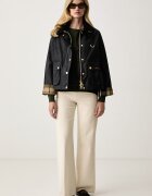 Barbour яке дамско от памук тъмносиньо LWX1595