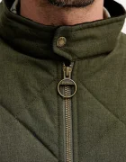 Barbour Яке Harrington в зелено преходен модел MQU1885