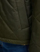 Barbour Яке Harrington в зелено преходен модел MQU1885