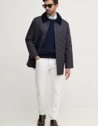 Barbour Яке le Quilt в тъмносиньо преходен модел MQU0001