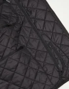 Barbour Яке Liddesdale Liner Quilted Jacket в черно преходен модел с уголемена кройка MQU1788
