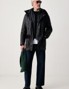 Barbour яке мъжко от памук Beaufort тъмносиньо MWX2582