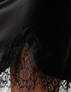 Bardot пола от вискоза LIORA черна с изчистена шарка 60569SB