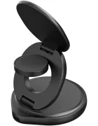 bazic Индуктивно зарядно 15W Fast Charging MagSafe в сиво GM-GYRE360-GUN