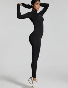betterme спортен гащеризон дамски Full-Length Catsuit черен BDS00009