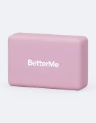 betterme Йога блок Soft Yoga розов YGB00001