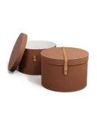 Bigso Box of Sweden Комплект кутии за съхранение (2 броя) в кафяво