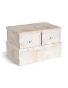 Bigso Box of Sweden Комплект кутии за съхранение (3 броя) в бежово