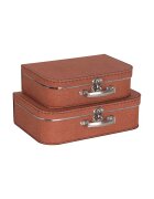 Bigso Box of Sweden Комплект кутии за съхранение Children Suitcase (2 броя)