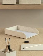 Bigso Box of Sweden Органайзер за документи Hakan 23 x 31 x 6 cm (2 броя) в бежово 7892N6001-99