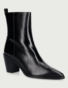 Billi Bi боти дамски от кожа Black calf 80 черни B1295