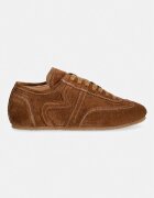 Billi Bi Cognac suede маратонки дамски от велур кафяви A8575 055