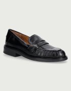 Billi Bi мокасини дамски от кожа Black Athene 770 черни B1349