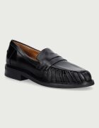 Billi Bi мокасини дамски от кожа Black nappa 70 черни B1349