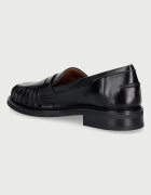 Billi Bi мокасини дамски от кожа Black nappa 70 черни B1349