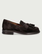 Billi Bi мокасини дамски от велур T.moro Delizioso suede 556 кафяви B1352