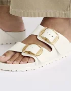 Birkenstock Чехли Arizona Big Buckle EVA в бежово 1029651