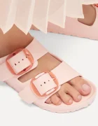 Birkenstock чехли дамски Arizona EVA Big Buckle розови 1031283