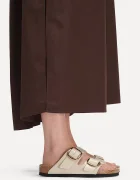 Birkenstock чехли дамски кожени Arizona Big Buckle бежови 1031873
