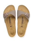 Birkenstock чехли дамски Madrid Birkibuc сиви 1013908
