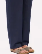 Birkenstock чехли дамски Madrid Birkibuc сиви 1013908