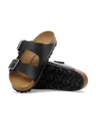 Birkenstock чехли мъжки от кожа Arizona черни 1030675