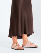 Birkenstock Чехли от набук Arizona Big Buckle в розово 1026583