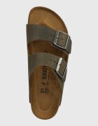 Birkenstock Чехли от набук Arizona в зелено 1027039
