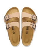 Birkenstock чехли от набук Arizona Wire Buckle бежови 1031627