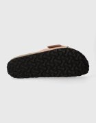 Birkenstock Чехли от набук Madrid Big Buckle в розово 1027056