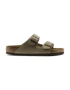 Birkenstock дамски от велур Arizona SFB Suede бежова 951303