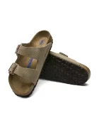 Birkenstock дамски от велур Arizona SFB Suede бежова 951303