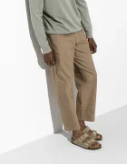 Birkenstock дамски от велур Arizona SFB Suede бежова 951303