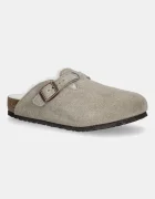 Birkenstock Детски велурени чехли Boston