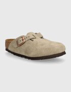 Birkenstock Детски велурени чехли Boston