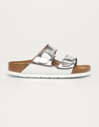 Birkenstock Кожени чехли Arizona SFB в сребристо 1005961