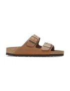 Birkenstock Кожени чехли Arizona в кафяво 1028401