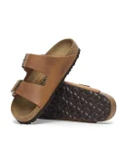 Birkenstock Кожени чехли Arizona в кафяво 1028401
