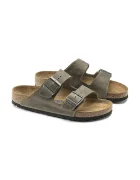 Birkenstock Кожени чехли Arizona в зелено