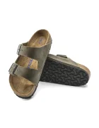 Birkenstock Кожени чехли Arizona в зелено