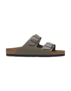 Birkenstock Кожени чехли Arizona в зелено 1029155