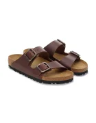 Birkenstock Кожени чехли Arizona Vintage Wood Wire Buckle мъжки в кафяво 1030702