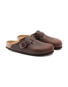 Birkenstock Кожени чехли Boston в кафяво 860131