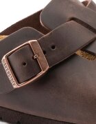 Birkenstock Кожени чехли Boston в кафяво 860131