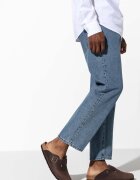 Birkenstock Кожени чехли Boston в кафяво 860131