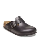 Birkenstock Кожени чехли Boston Vintage Wood Wire Buckle мъжки в черно 1030691