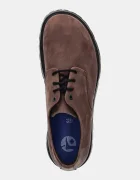 Birkenstock Половинки обувки от набук Highwood Lace Low в кафяво 1028093