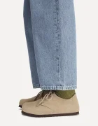 Birkenstock половинки обувки от велур Maine бежови с равна подметка 1031698