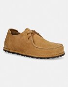 Birkenstock половинки обувки от велур Utti кафяви 1031546