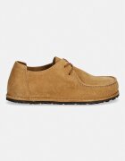 Birkenstock половинки обувки от велур Utti кафяви 1031546
